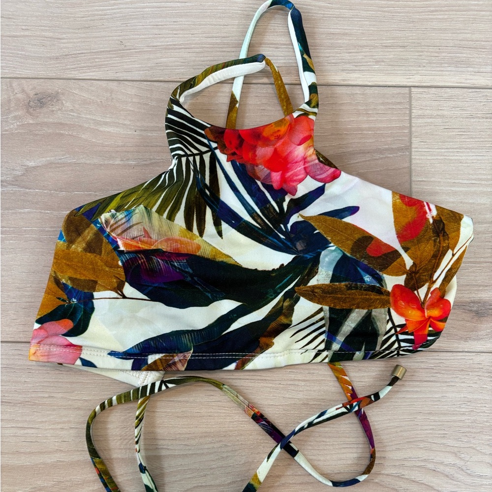 Vitamin A high neck bikini top